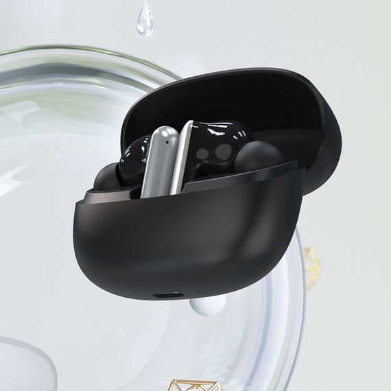 Dudao U21 TWS ANC ENC Bluetooth Wireless Headphones - Black | Techbox