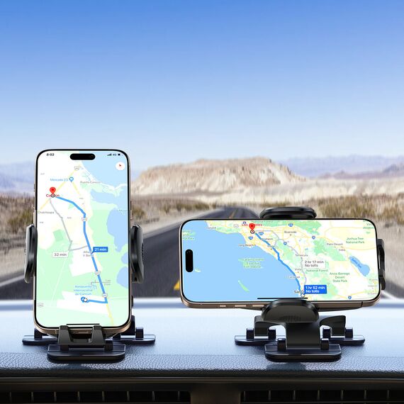 Joyroom JR-ZS259 clamp car holder with three adjustable legs - black - Smartphone Holders - Smartphones - Techbox