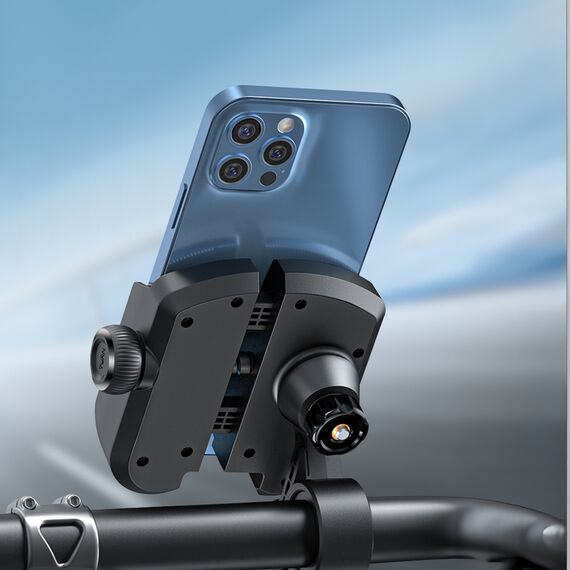 Joyroom JR-ZS431 phone holder for bike, motorcycle, scooter - black - Bicycle - Sports & Fitness - Techbox