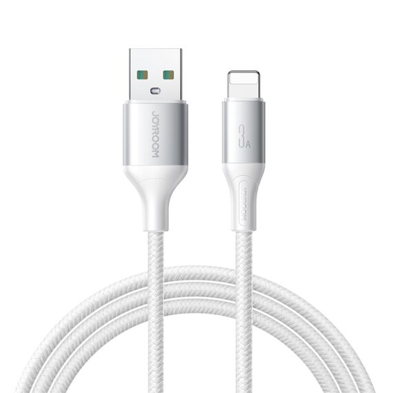 Joyroom S-A28 Flash Series 3A USB-A - Lightning cable 1m - white - Cables & Adapters - Cables & Accessories - Techbox
