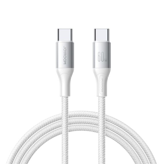 Joyroom S-A28 Flash Series 60W USB-C - USB-C Cable 1m - White - Cables & Adapters - Cables & Accessories - Techbox