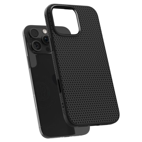 Spigen Liquid Air "T" MagSafe case for iPhone 16 Pro - matte black | Techbox