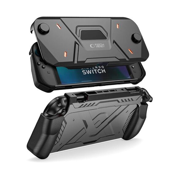 Tech-Protect Carbonox Case for Nintendo Switch 2 - Black - Nintendo Switch 2 Accessories - Accessories for Consoles - Techbox