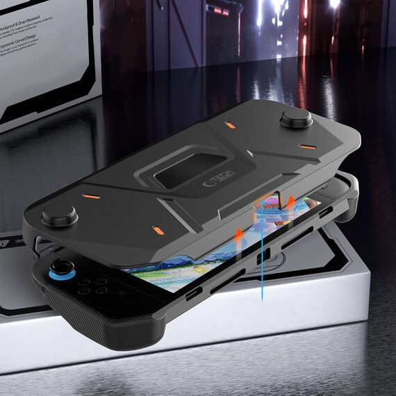 Tech-Protect Carbonox Case for Nintendo Switch 2 - Black - Nintendo Switch 2 Accessories - Accessories for Consoles - Techbox