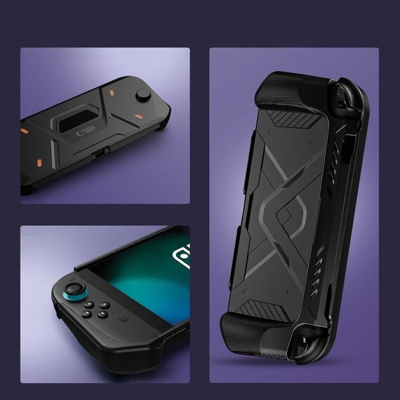 Tech-Protect Carbonox Case for Nintendo Switch 2 - Black - Nintendo Switch 2 Accessories - Accessories for Consoles - Techbox