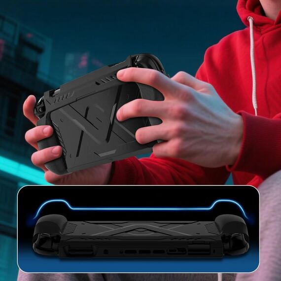Tech-Protect Carbonox Case for Nintendo Switch 2 - Black - Nintendo Switch 2 Accessories - Accessories for Consoles - Techbox
