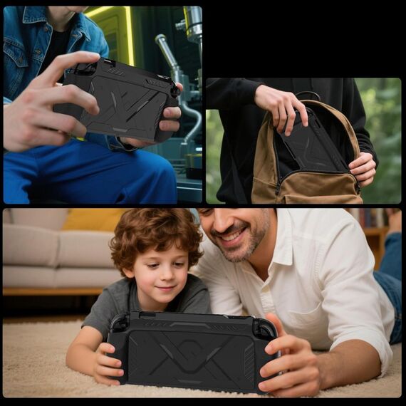 Tech-Protect Carbonox Case for Nintendo Switch 2 - Black - Nintendo Switch 2 Accessories - Accessories for Consoles - Techbox