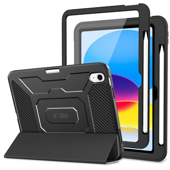Tech-Protect Endurance Case for iPad 10.9” 10 / 2022 / 11” 11 / 2025 - Black | Techbox
