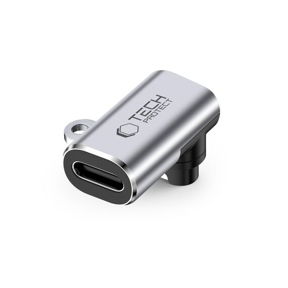 Tech-Protect Ultraboost USB-C Angle Adapter for Garmin Watch - Gray - Cables & Adapters - Cables & Accessories - Techbox
