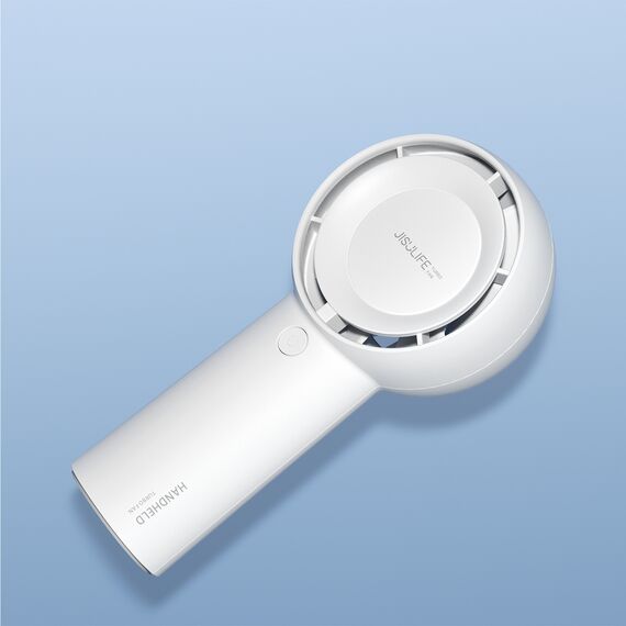 Jisulife Handheld Fan Life5 Plus 4000mAh Portable Mini Blower USB Fan - White | Techbox