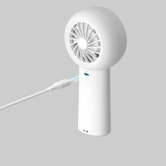 Jisulife Handheld Fan Life5 Plus 4000mAh Portable Mini Blower USB Fan - White | Techbox