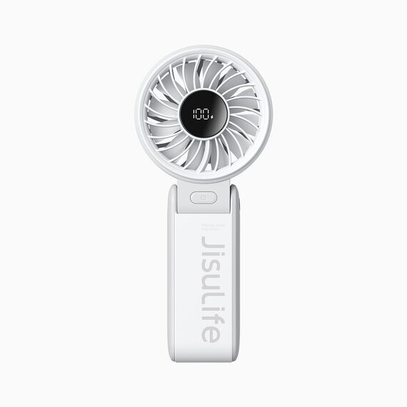 Jisulife Handheld Fan Life7 5000mAh Portable USB Fan - Gray - Fan Coolers - Cooling & Heating - Techbox