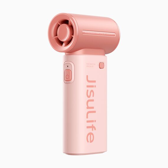 Jisulife Handheld Fan Life9 5000mAh Portable Mini Blower USB Fan - Pink | Techbox