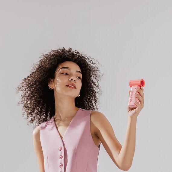 Jisulife Handheld Fan Life9 5000mAh Portable Mini Blower USB Fan - Pink | Techbox