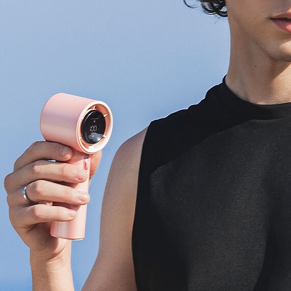 Jisulife Handheld Fan Pro1 FA53 (ABS) Mini Blower Portable USB Fan - Pink - Fan Coolers - Cooling & Heating - Techbox