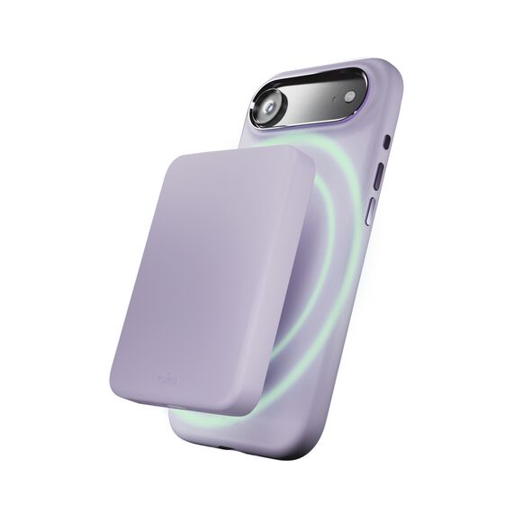 Pure Icon Mag Pro Liquid Silicone Case for iPhone 17 Air, MagSafe Compatible, with Camera Protection and Aluminum Buttons - Pink | Techbox