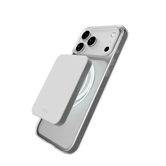Puro 0.3 MAG Ultra-Slim TPU Case Compatible with MagSafe for iPhone 17 Pro Max - Transparent | Techbox