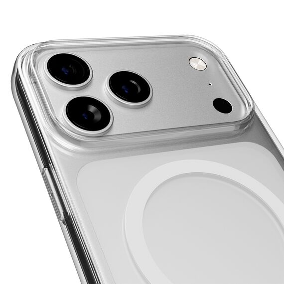 Puro 0.3 MAG Ultra-Slim TPU Case Compatible with MagSafe for iPhone 17 Pro Max - Transparent | Techbox
