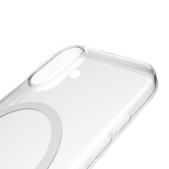 Puro 0.3 MAG Ultra-Slim TPU Case Compatible with MagSafe for iPhone 17 - Transparent - Apple Cases - Cases - Techbox