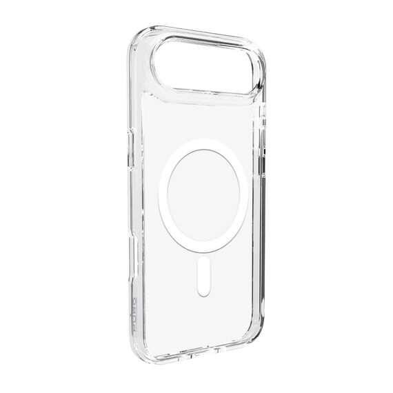 Puro Lite Mag TPU+PC Case Compatible with MagSafe for iPhone 17 Air - Transparent with White Ring - Apple Cases - Cases - Techbox