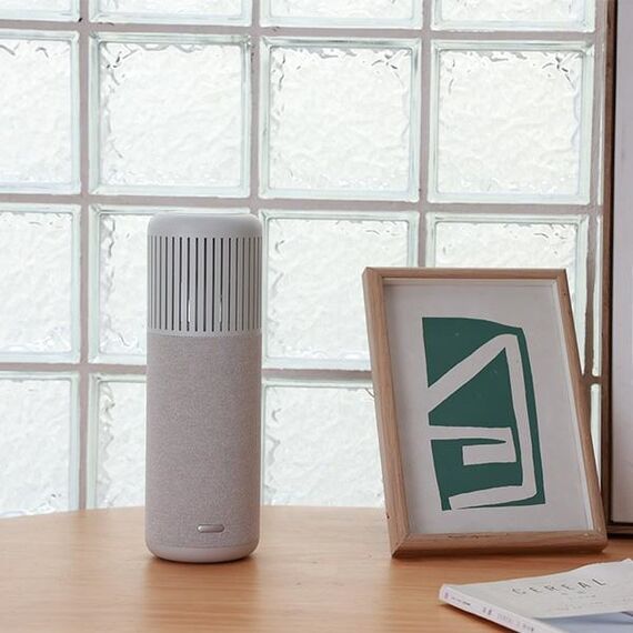 HiFuture Wedge Bluetooth Speaker - Silver and White