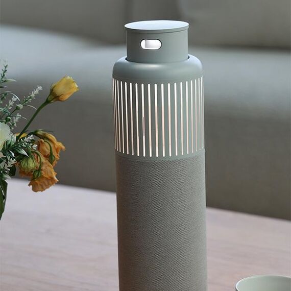 HiFuture Wedge Bluetooth Speaker - Silver and White