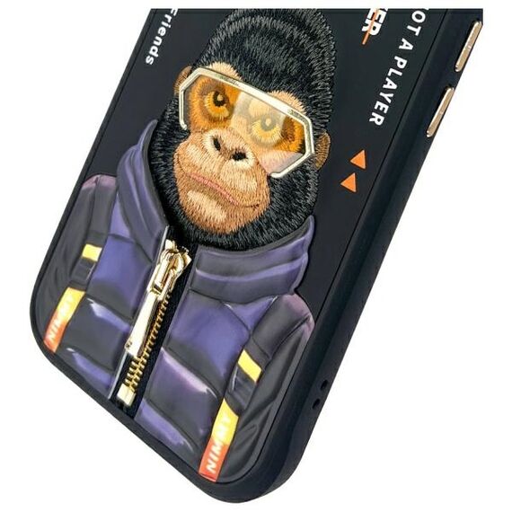 Nimmy Cool&amp;Cute 2.0 Monkey case for iPhone 15 - black - Uncategorized Cases (2) - Cases - Techbox