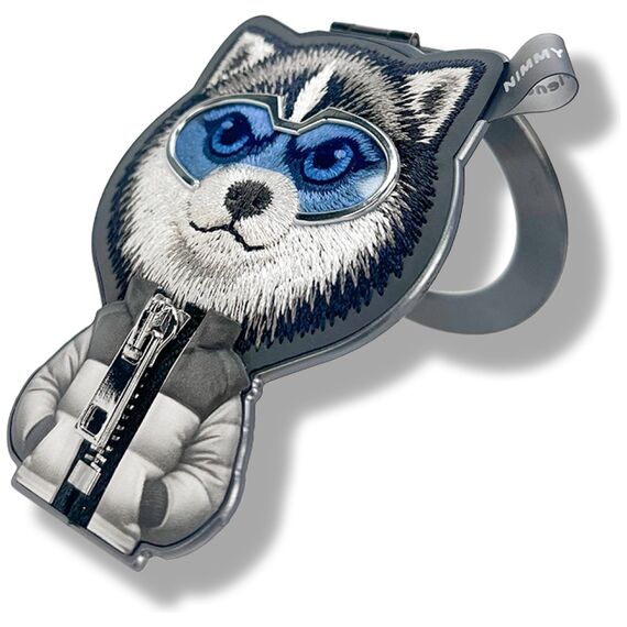 Nimmy Cool&amp;Cute 2.0 Wolf Magnetic Pendant - Black