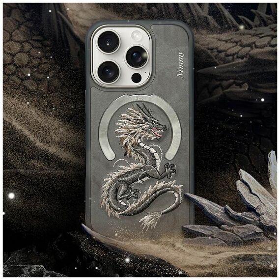 Nimmy Dragon MagSafe Case for iPhone 16 Pro - Gray | Techbox