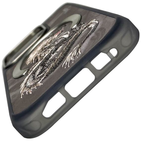 Nimmy Dragon MagSafe Case for iPhone 16 Pro Max - Gray | Techbox