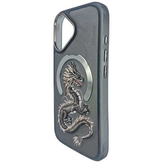 Nimmy Dragon MagSafe iPhone 16 Case - Gray | Techbox