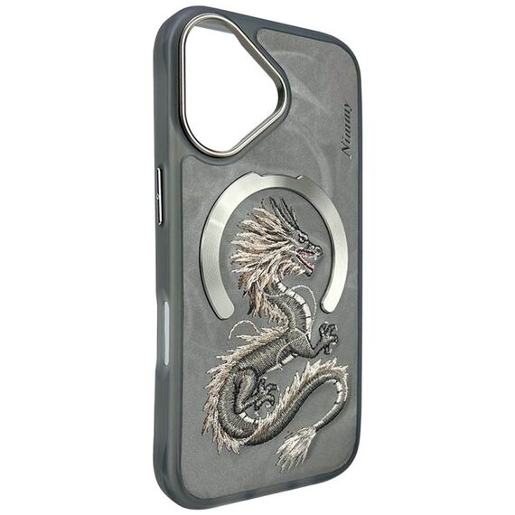 Nimmy Dragon MagSafe iPhone 16 Case - Gray | Techbox
