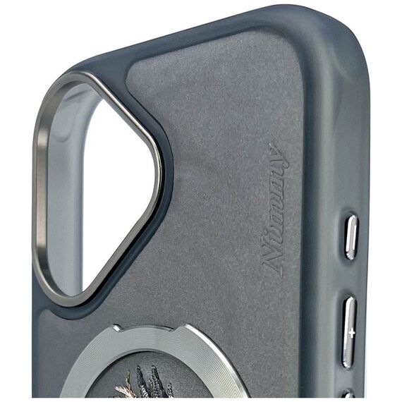 Nimmy Dragon MagSafe iPhone 16 Case - Gray | Techbox