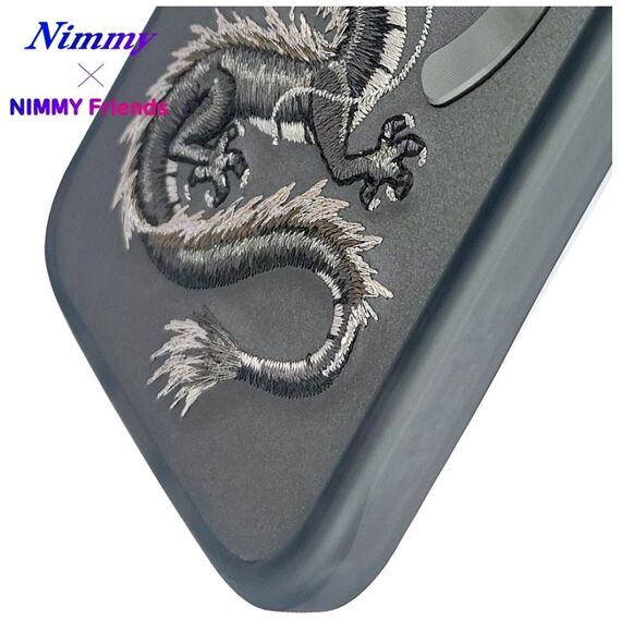 Nimmy Dragon MagSafe iPhone 16 Case - Gray | Techbox
