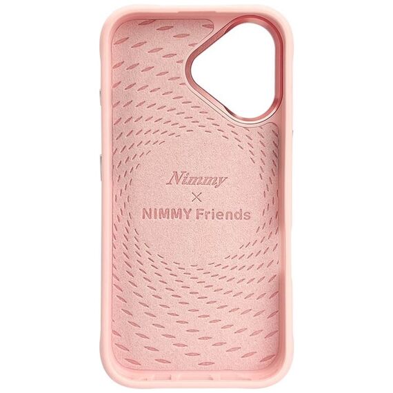 Nimmy Glasses Cool Cat MagSafe Case for iPhone 16 - Pink | Techbox