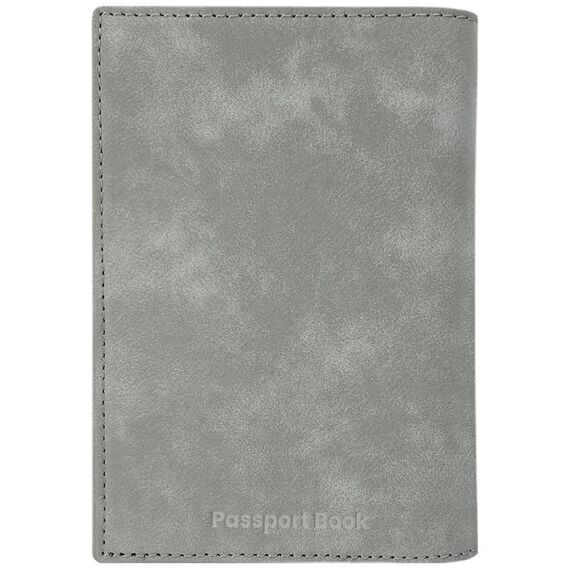 Nimmy Raptor Lion Passport/Wallet Case - Gray