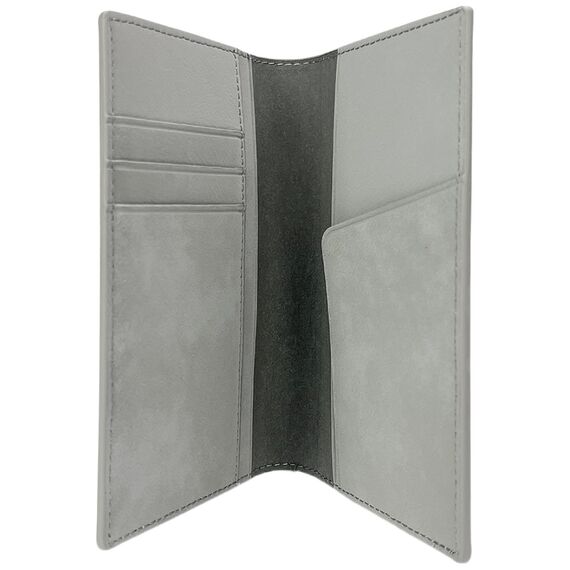 Nimmy Raptor Lion Passport/Wallet Case - Gray