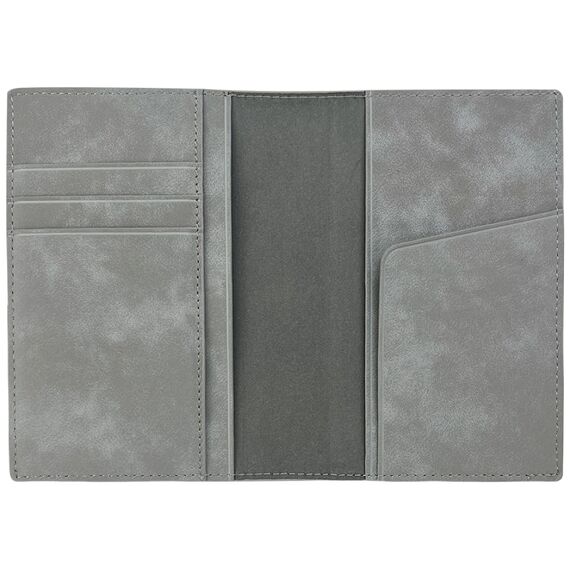 Nimmy Raptor Lion Passport/Wallet Case - Gray