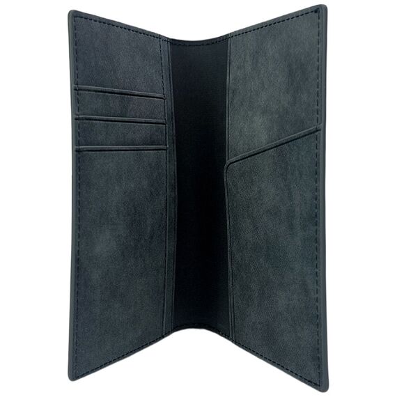 Nimmy Raptor Tiger Passport/Wallet Case - Dark Gray