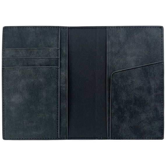 Nimmy Raptor Tiger Passport/Wallet Case - Dark Gray