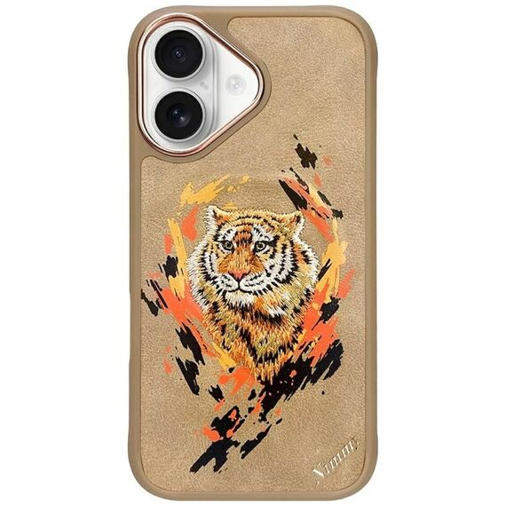 Nimmy Tiger MagSafe case for iPhone 16 - brown - Apple Cases - Cases - Techbox