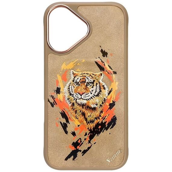Nimmy Tiger MagSafe case for iPhone 16 - brown - Apple Cases - Cases - Techbox