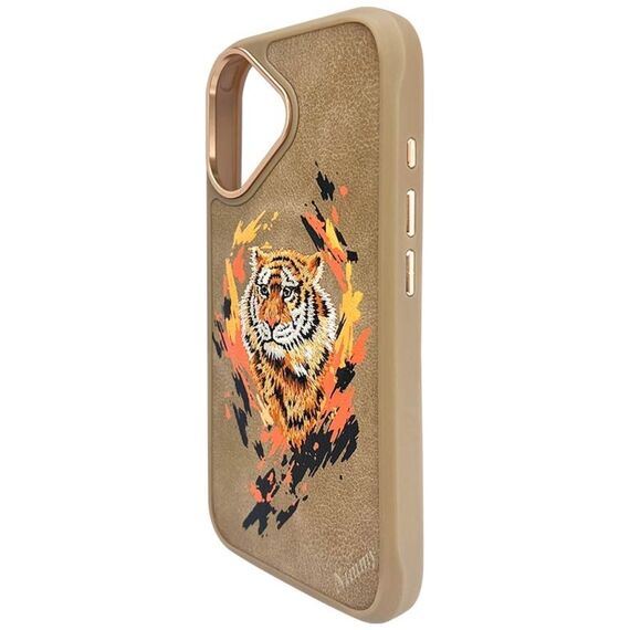 Nimmy Tiger MagSafe case for iPhone 16 - brown - Apple Cases - Cases - Techbox