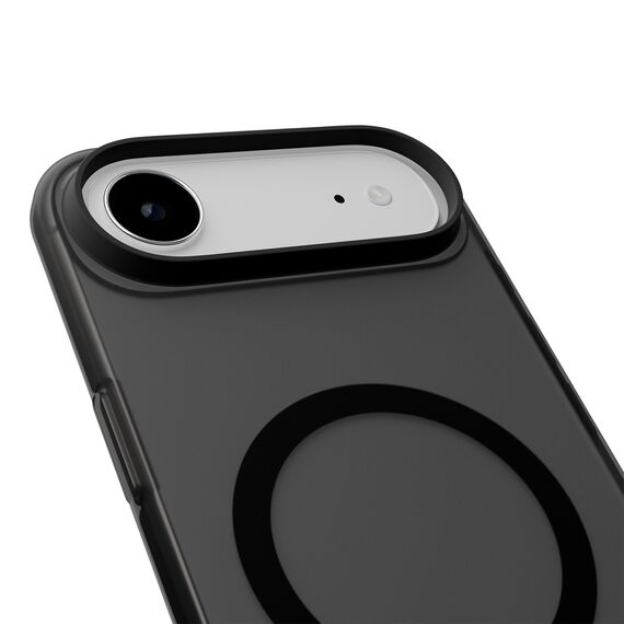 Puro Daylight Magsafe Compatible Silicone Case for iPhone 17 Air - Translucent Black - Apple Cases - Cases - Techbox