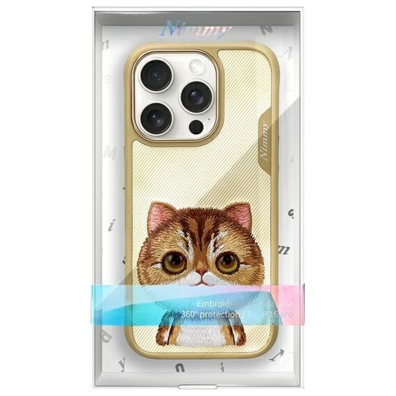 Nimmy Big Eyed Pet 2.0 Cat Case for iPhone 16 Pro - Green - Apple Cases - Cases - Techbox