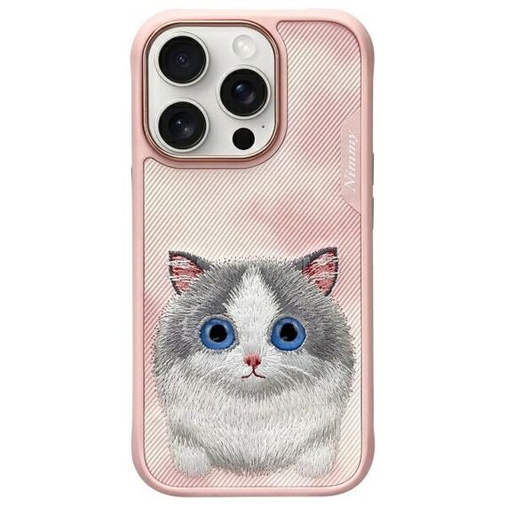 Nimmy Big Eyed Pet 2.0 Cat Case for iPhone 16 Pro - Pink - Apple Cases - Cases - Techbox