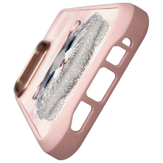 Nimmy Big Eyed Pet 2.0 Cat Case for iPhone 16 Pro - Pink - Apple Cases - Cases - Techbox