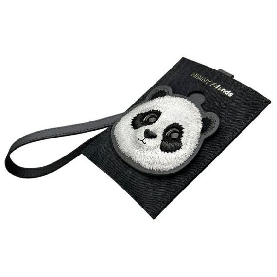 Nimmy Big Eyed Pet 2.0 Panda 3-in-1 Phone Bag + Wallet + Tracker Case - Black - Uncategorized Cases (2) - Cases - Techbox