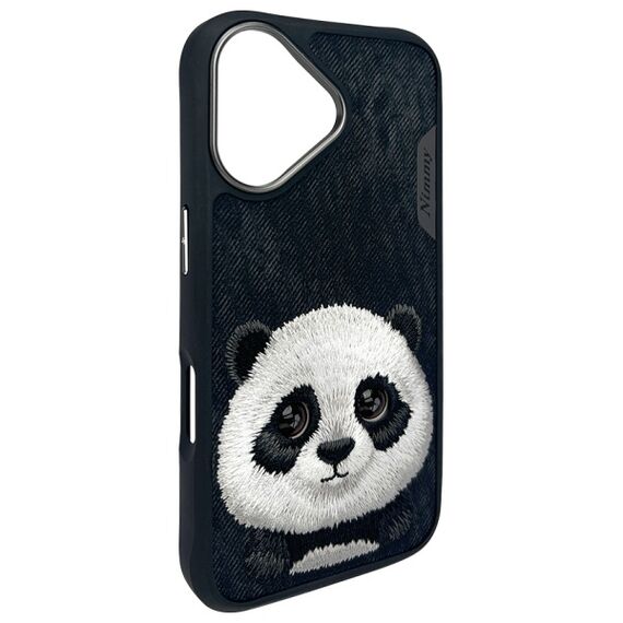 Nimmy Big Eyed Pet 2.0 Panda case for iPhone 16 - black - Apple Cases - Cases - Techbox