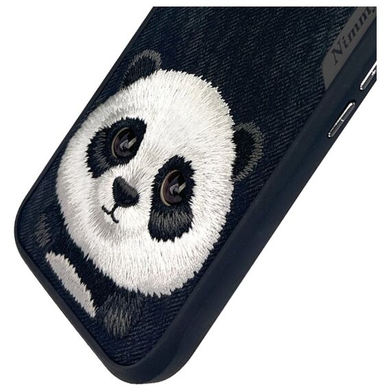 Nimmy Big Eyed Pet 2.0 Panda case for iPhone 16 - black - Apple Cases - Cases - Techbox